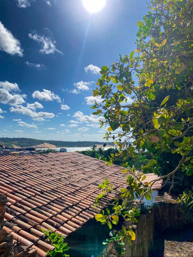 Hostel Vila Dos Ventos Baía Formosa Exteriör bild